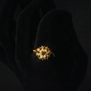 14k gold plated ring